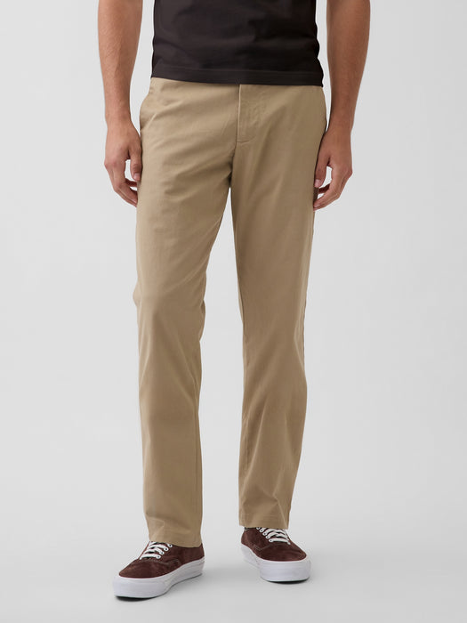 Modern Straight Khakis
