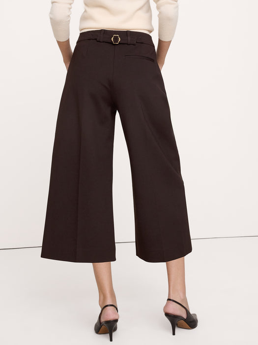 High-Rise Ponte Culotte