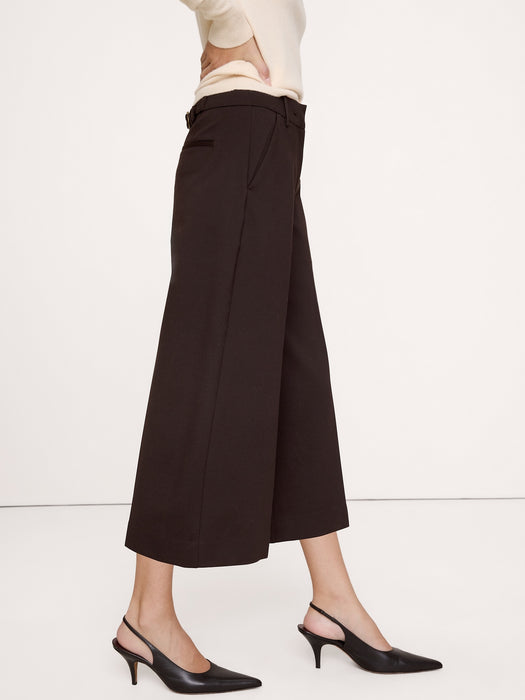 High-Rise Ponte Culotte