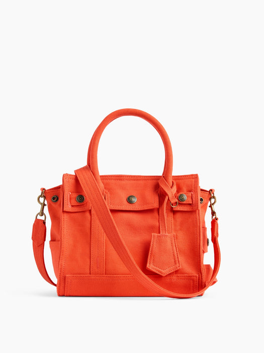 Small Canvas Five Pocket Tote