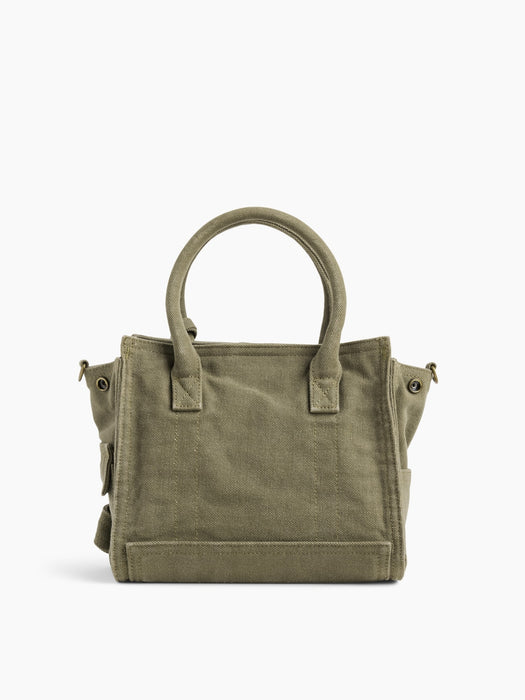 Small Canvas Five Pocket Tote