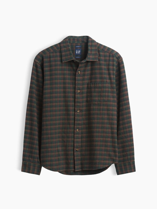 Relaxed Flannel Shirt