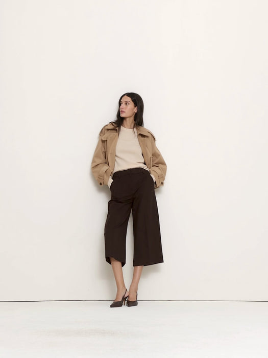 High-Rise Ponte Culotte