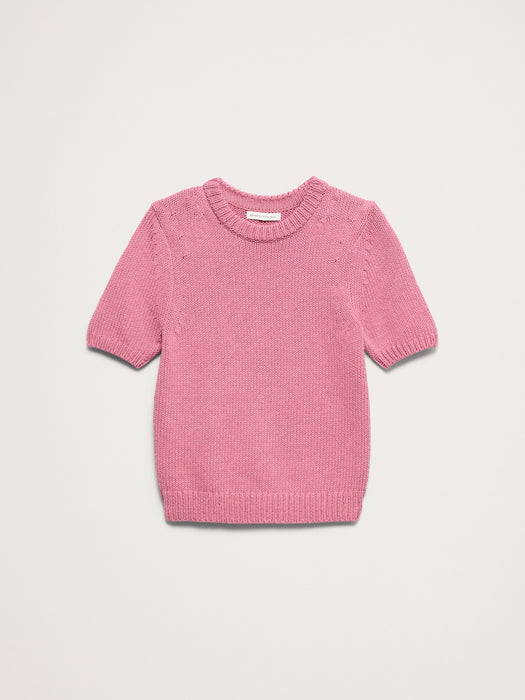 Chunky Cotton Sweater Tee