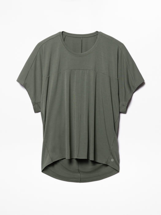 Move With Ease Draped Tee