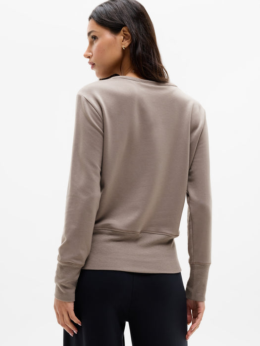 Coaster Luxe V-Neck Sweatshirt