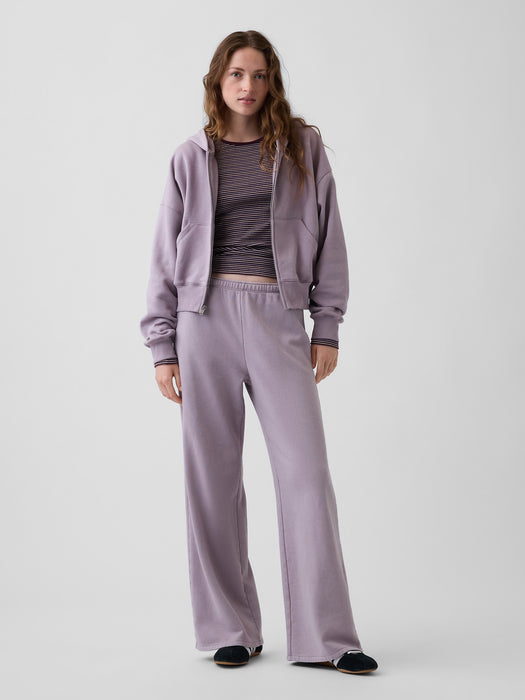 VintageSoft Wedge Zip Hoodie