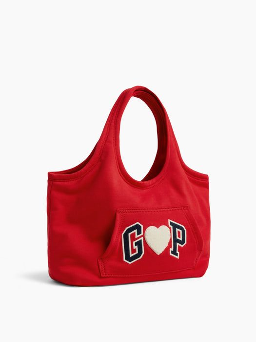Small Heart Hoodie Tote