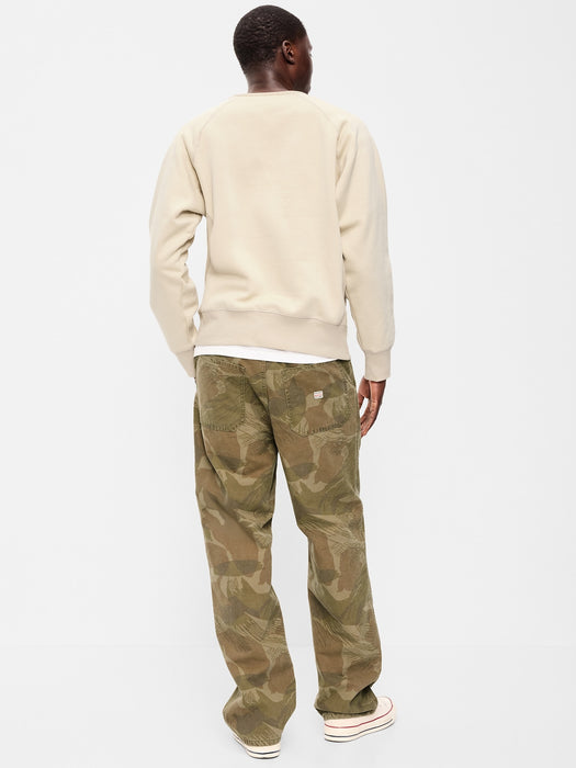 90s Loose Canvas Workwear Pants