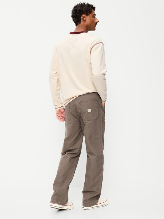 90s Loose Canvas Workwear Pants