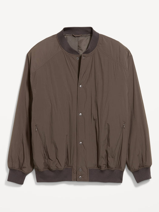 Water-Resistant Insulated Bomber Jacket