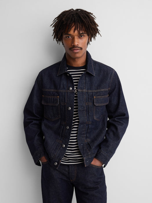 Gap × A.P.C. Lined Japanese Denim Jacket