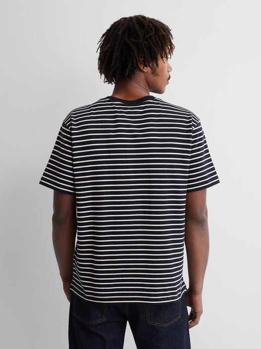 Gap × A.P.C. Logo Stripe T-Shirt