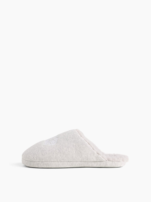 Sherpa-Lined NAP Logo Slippers