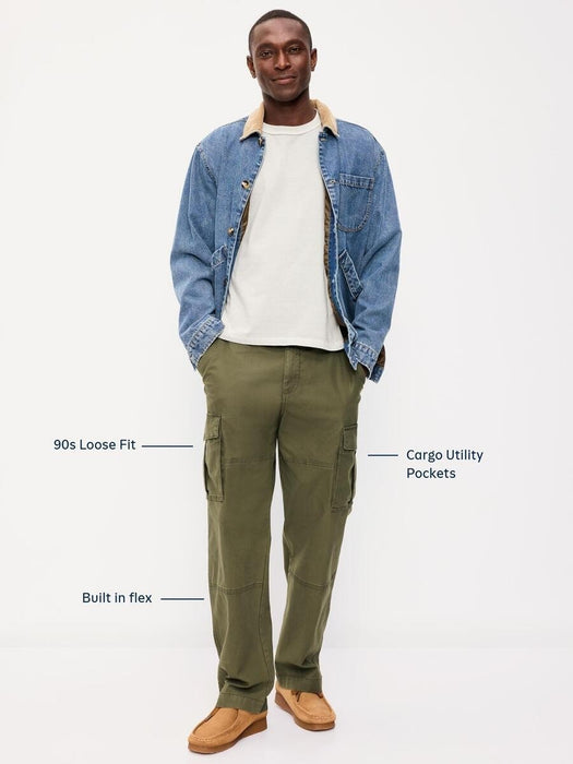 90s Loose Lived-In Cargo Pants