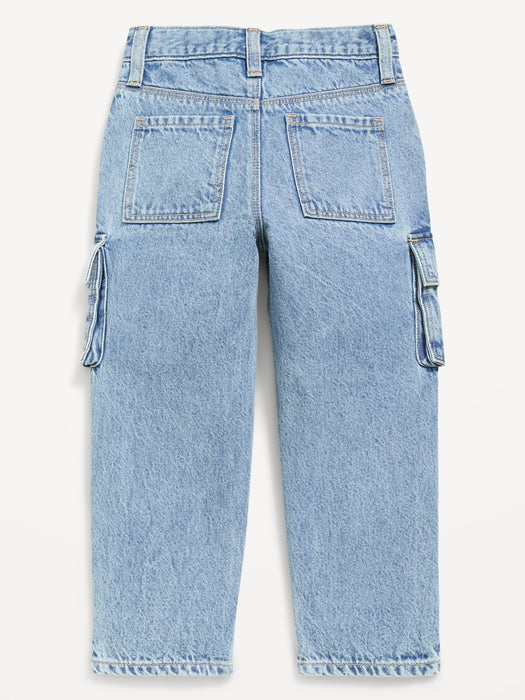 Super Baggy Barrel-Leg Cargo Jeans for Toddler Boys