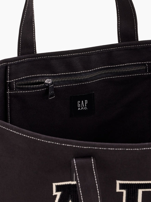 Gap × A.P.C. Logo Tote Bag