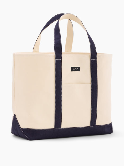 Gap × A.P.C. Logo Tote Bag