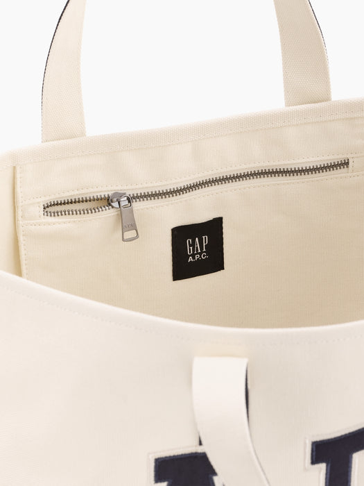 Gap × A.P.C. Logo Tote Bag