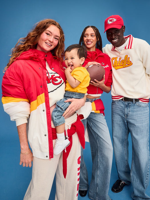 Kansas City Chiefs Oversized Graphic T-Shirt for Men