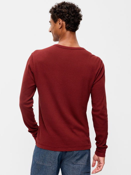Crew-Neck Waffle T-Shirt