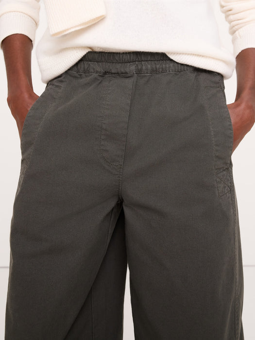 Mid-Rise Relaxed Painter Pull-On Pant