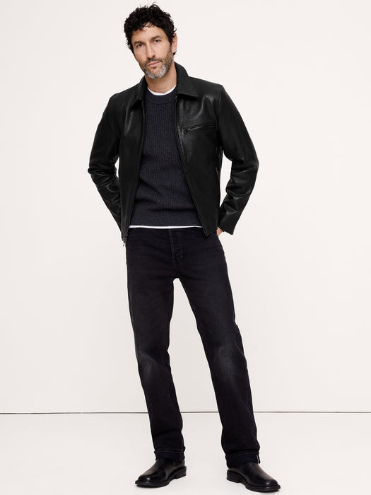 Leather Racing Jacket