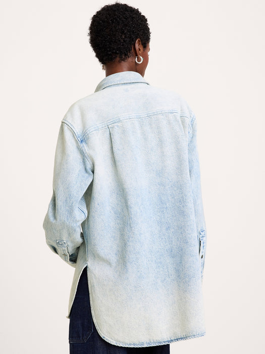 The Oversized Denim Shirt