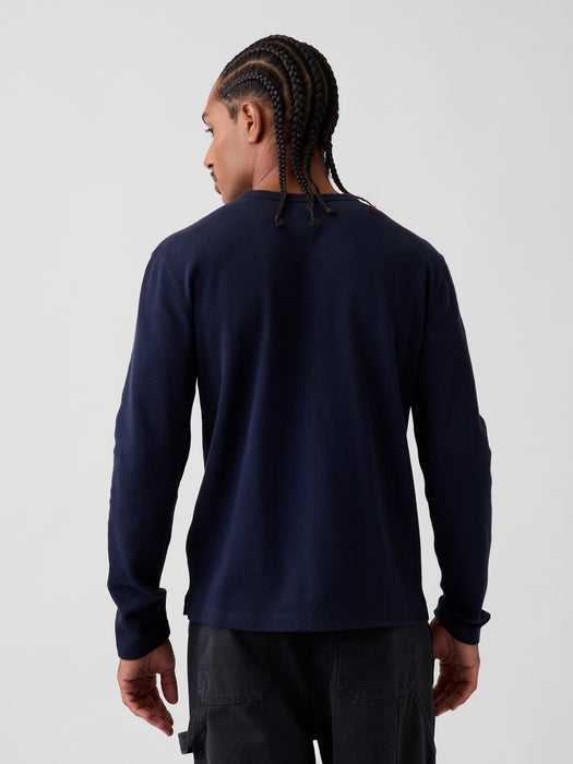 Waffle Henley T-Shirt
