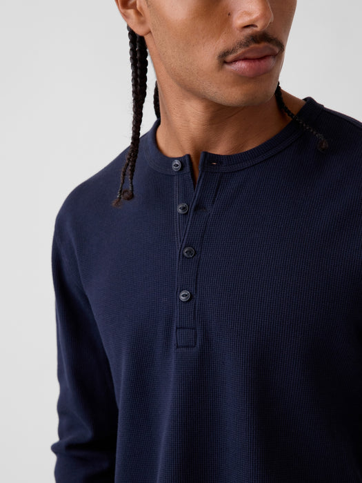 Waffle Henley T-Shirt