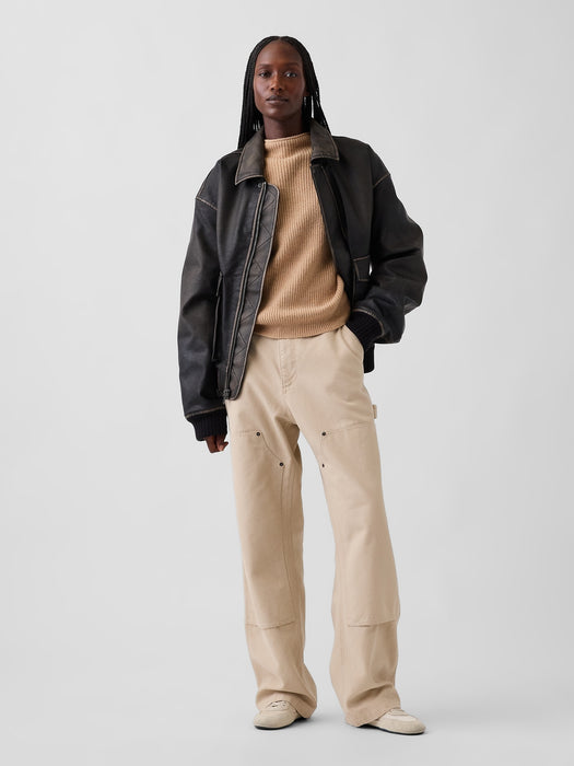 CashSoft Oversized Rollneck Sweater