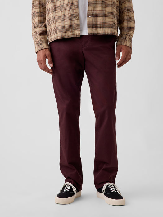 Modern Straight Khakis