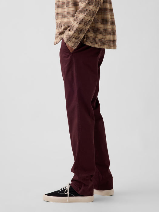 Modern Straight Khakis