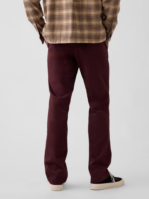 Modern Straight Khakis