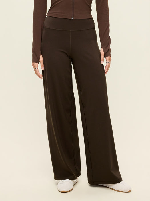 High-Waisted StudioSmooth Wide-Leg Pants
