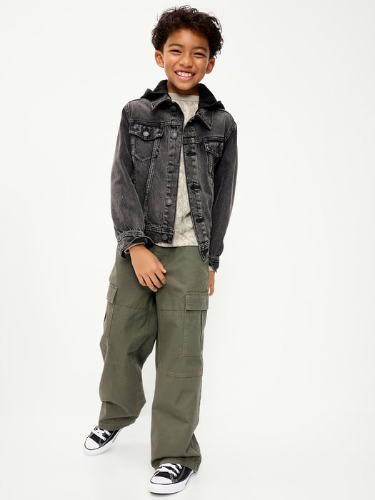 Baggy Cargo Ripstop Pants for Boys
