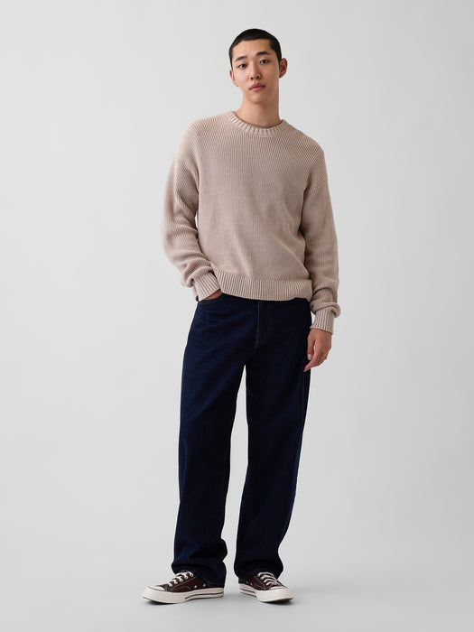 Relaxed Shaker Sweater
