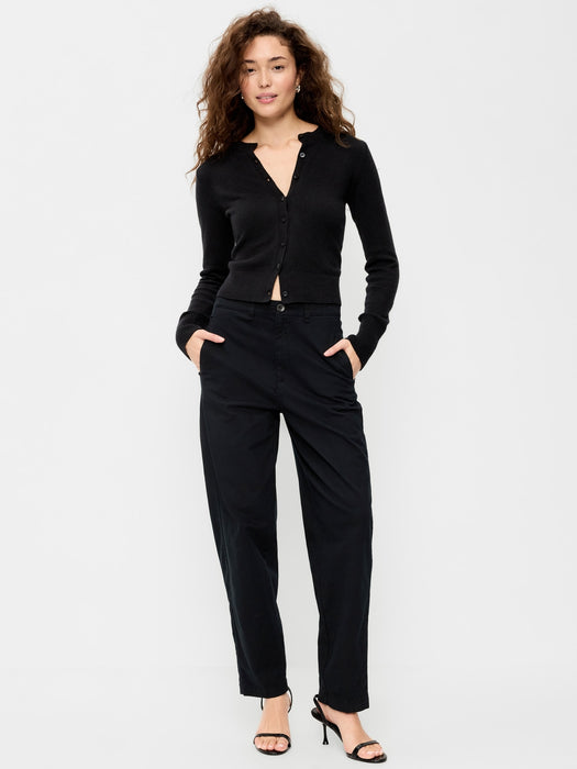 High-Waisted OGC Chino Tapered Straight Hose