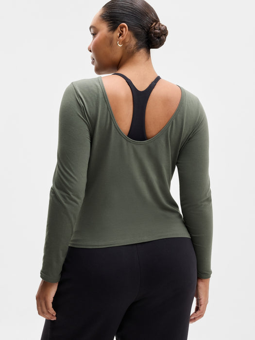 Foundation Scoop Back Top