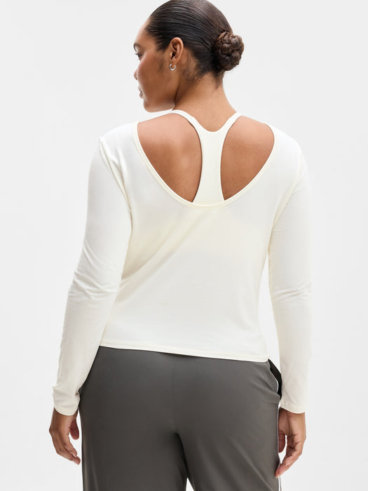 Foundation Scoop Back Top