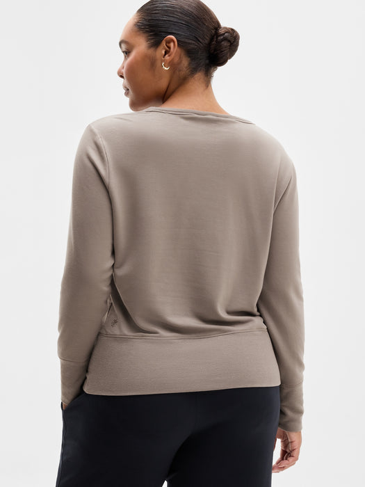 Coaster Luxe V-Neck Sweatshirt