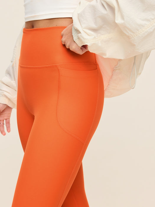 Extra-High Waisted PowerSoft Boundless 7/8 Pocket Leggings – No Front Seam