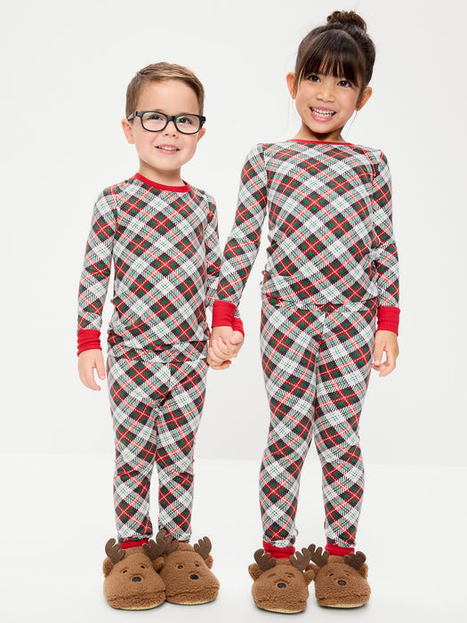 SoftMode Printed Unisex Snug-Fit Pajama Set for Toddler & Baby