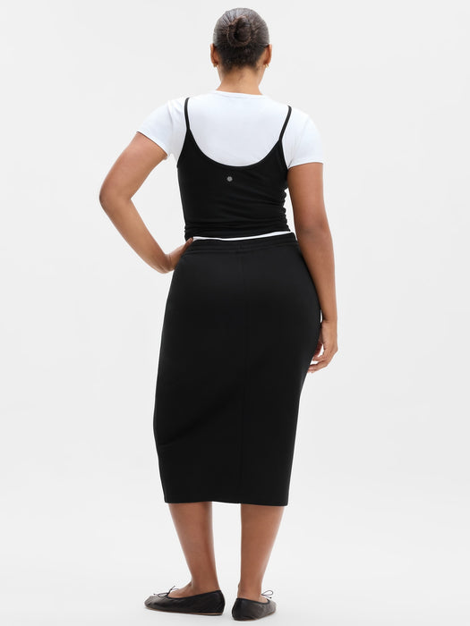 Form Knit Midi Skirt