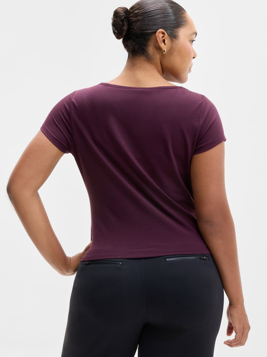 Foundation Cap Sleeve Tee