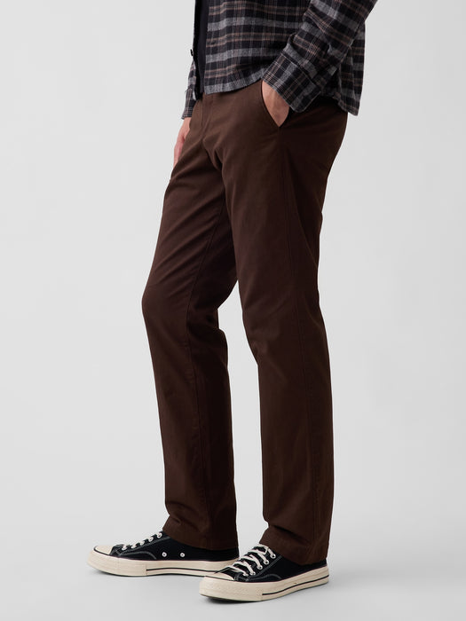 Modern Straight Khakis