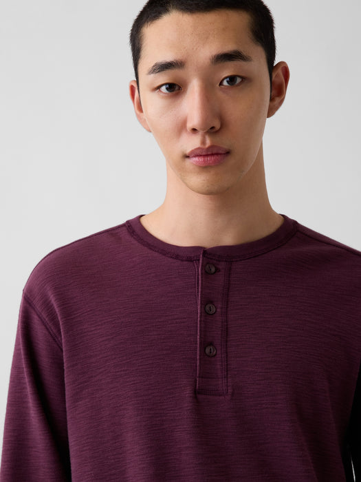 Relaxed Henley T-Shirt