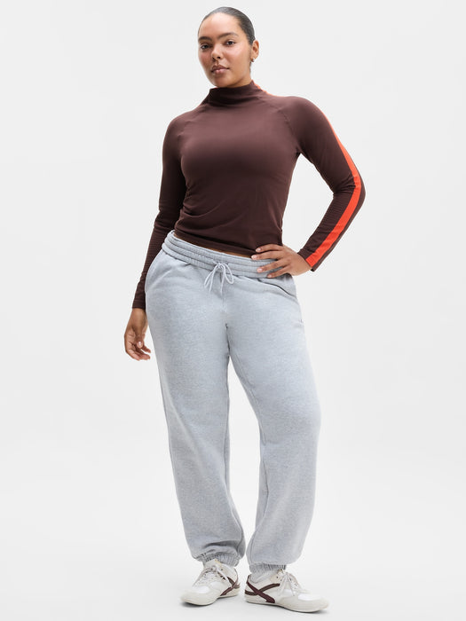 Renew Seamless Mock Neck Top
