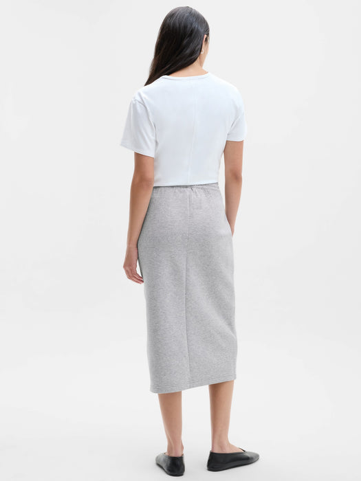 Form Knit Midi Skirt