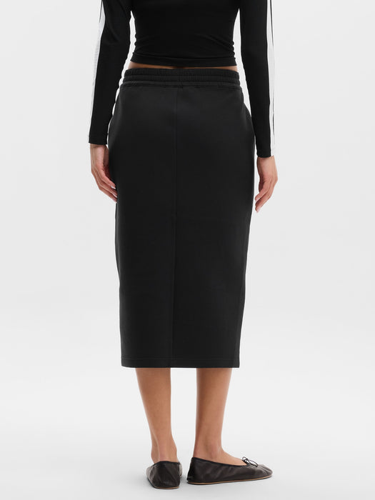 Form Knit Midi Skirt